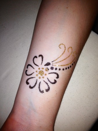 Tatouage Paillettes